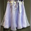 Jaden lilac dress with white upper shoulders tulle with flowers Size 16 Photo 8