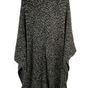 Chico's  One Size Ruffle Knit Ruana Shrug Wrap Poncho Sweater Chunky Knit Sparkle Photo 1