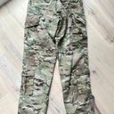 Military Issue Desert Camo Cargo Pants Waist 31” Pockets Green Streetwear Unisex Size 30 Photo 2