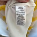 Ralph Lauren Lauren  yellow & white one shoulder faux wrap sundress size 4 p Photo 8