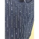 Gap Vintage  Navy Beaded And Sequin Knit Tank Top Medium Stretchy, Strappy Photo 5