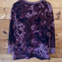 Isabel Maternity  purple tie dye crewneck sweatshirt Photo 4