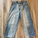 Abercrombie & Fitch  30/10 The Crop Wide Leg Ultra High Rise Jeans Photo 0