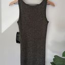 Karen Kane NWT  Sparkly Tight Knit Tank Top Sleeveless Rayon Polyester Metallic M Photo 1