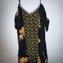 Xhilaration  Cold-Shoulder Mixed Print Shift Dress size Large NWOT Photo 0