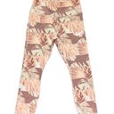 Nike  Running Tights Dri Fit Fast Run Crop High
Rise Pink Floral(Size Medium) Photo 3