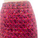 Kate Spade New York Bright Pink Tweed Pencil Skirt Photo 3