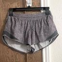 Lululemon  Hotty Hot Short II 2.5" Heather Lux Multi Black Gray Reflect Sz 6 EUC Photo 0