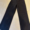 ZARA High Rise Wide Leg Pants Black Photo 1