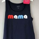 Isabel Maternity 𝅺NWT  Womens Dress XS Mama Tank Sleeveless Navy Blue Ruched Photo 2