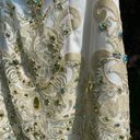 JVN by Jovani Size 4 White & Gold Crystal Embellished Prom Dress Photo 12