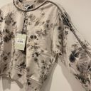 Pam & Gela NWT  Rhinestone Tie Dye Sweatshirt Crewneck Women’s size Small Photo 2