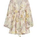 Alexis  Behati Dress in Floral Embroidered Medium New Womens Floral Mini Photo 9