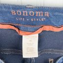 Sonoma  Life and Style Modern Cropped Slim Jeans Dark Wash Denim Women's Size 10 Photo 4