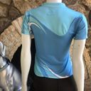 Pearl Izumi Blue Short Sleeve 1/2 Zip Cycling Jersey Women's Size Small Photo 2