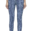 DKNY  High Rise Skinny Delancey Snake Skin Printed Jeans SZ 31/12 NWT WMN'S Photo 1