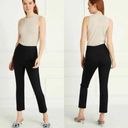 Hill House  The Claire Pant Casual Black Stretch Cotton Size Medium Photo 3