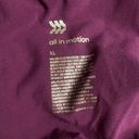 All In Motion  Women's XL Purple Sleeveless Round neck pocket Dress Drawstring Photo 3