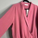 Stitch Fix NWT  Heatherly Ellison Surplice Bodysuit Dusty Pink Mauve Plus 1X Photo 3