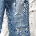 Tinseltown Medium Blue Jeans With Rips Photo 3