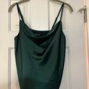 Nasty Gal Cow Neck Silk Tank Photo 0