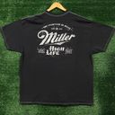 The Champagne of Beer Miller High Life Est 1903 T-Shirt Size M/L Photo 0