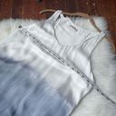 Bordeaux  Grey Ombre Mini Dress Photo 3