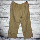 J.Jill  Love Linen Women’s NWT Size 2X Wheat Tan 100% Linen Pull-On Pants Photo 2