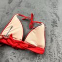 Victoria's Secret Victoria Secret Swimsuit Top Size M Red Halter Push Up Padded Vaca Beach Resort Photo 1