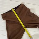 Max Studio NWT  Women’s Brown High Waist Stretchable Pull On Cropped Pants Size S Photo 4