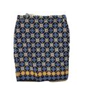 Charter Club  Womens Multicolor Medallion Print Pencil Stretch Skirt Photo 0