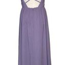 Hayley Paige Occasions  Candlelight Chiffon A-line Maxi Dress 5800 Lilac, size 10 Photo 1