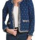 J. McLaughlin  NEW Helene Quilted Jacket in Diamond Jacquard size Xl Women’s Photo 9