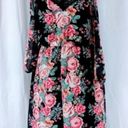 Charlotte Russe  Floral Print Cold Shoulder Dress Size Medium‎ Photo 1