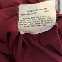 AB Studio  Top With Sparkle Detail Size XL Burgundy Photo 5