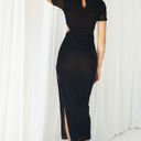 RUNAWAY THE LABEL Black Cutout Pamela Dress Photo 2