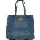 American Eagle NWT  Denim Tote Shoulder Bag 17x15x3.5” Photo 2