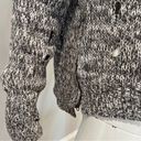 Vintage Havana  Marled Gray Distressed Side Zippers Slouch Sweater Photo 4