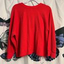 Old Navy Henley slightly cropped waffle knit top Photo 1