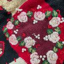 heirloom collectibles Vintage  Valentine’s Day Love Theme Cardigan Sweater M Photo 7