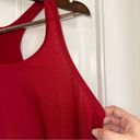 Old Navy Active  red racer back tank running top women M Photo 2