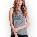 Lovers + Friends new  ᯾ No One in Particular Muscle Tee Tank Top ᯾ Heather Grey ᯾ Photo 0