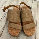 Kork-Ease KORKS Fraya Brown Tan Wedge Platform Sandals NEW Size 8 Photo 1