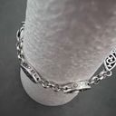 Brighton RETIRED  Silver Tone Ellington Bracelet Heart Statement Gift Wedding Lov Photo 4