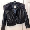 Abercrombie & Fitch  Faux Leather Jacket Photo 1