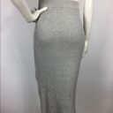 BCBGeneration BCBG Ribbed Sweater Leg Slit Pencil Midi Skirt Photo 1