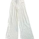 NWT Vintage Souls Wide Leg Terry Cloth Swim Cover Up Pants White Size XS Photo 0