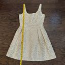 Shoshanna  Gold & Cream Party Dress Size 6 Photo 6