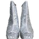 Jessica Simpson  Womens 9.5 Dollyi Crystal Embellished Bootie Silver NEW Photo 3
