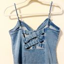 Newbury Kustom Newburk Kustoms Denim Snap Up Dress Photo 5